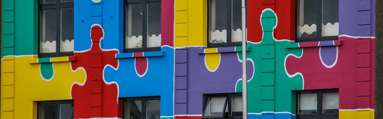 colorful building in Dublin