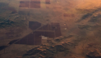 fields and mountains