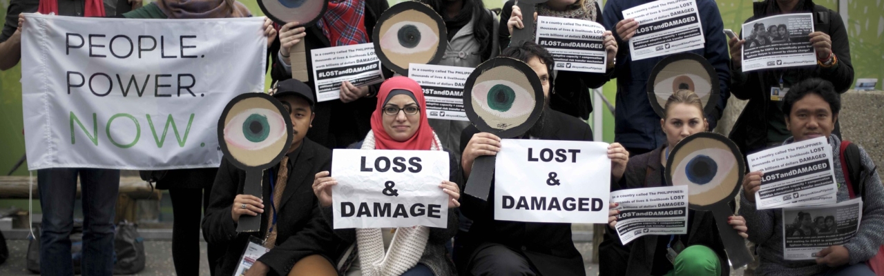 A group of young people protesting